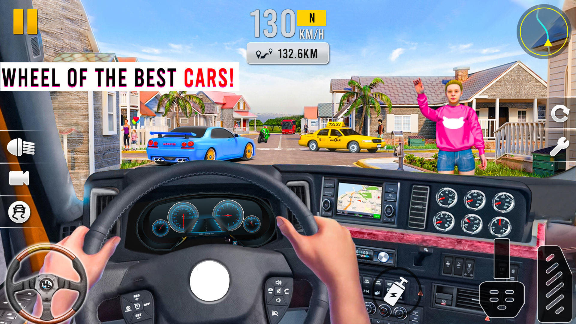 Car School Simulator Driving Game Screenshot