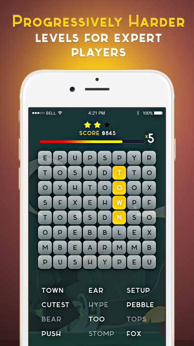 Word Search - Word Hunter 게임 스크린샷