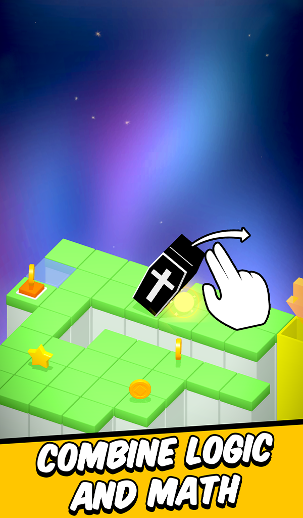 Rolling Blocks: Escape Puzzle Game Screenshot