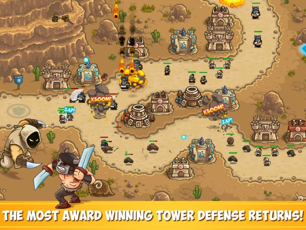 Kingdom Rush Frontiers TD screenshot game