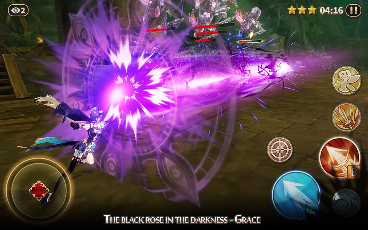 Dawn Break -Night Witch- Game Screenshot