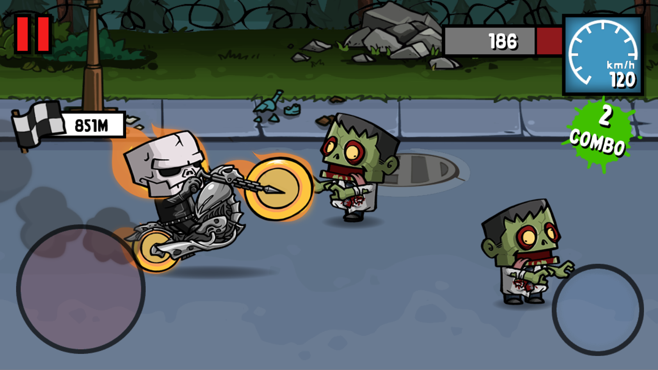 Zombie Age 3: Dead City Game Screenshot