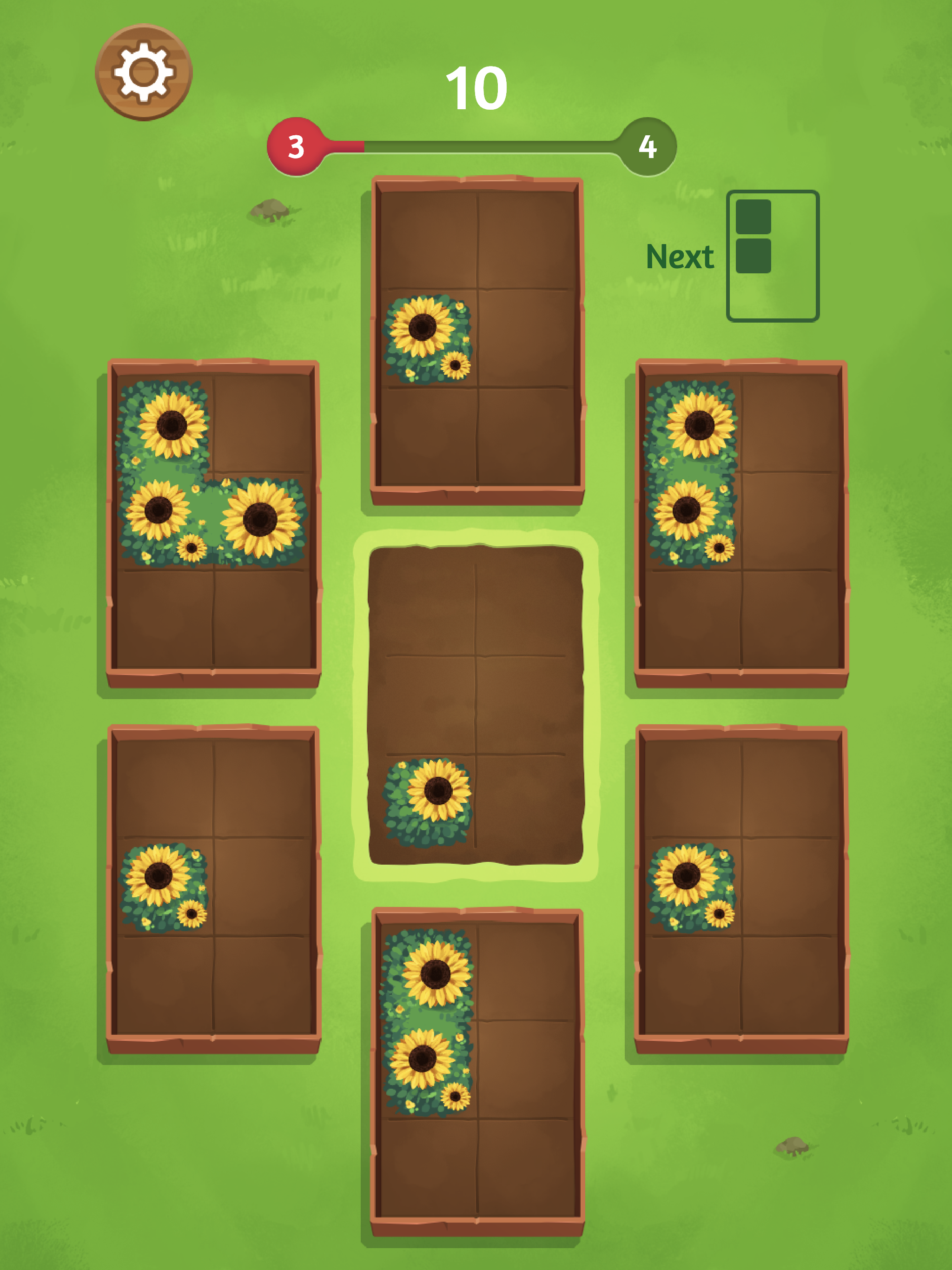 Garden Plan - Flower Planting Puzzle Game Screenshot