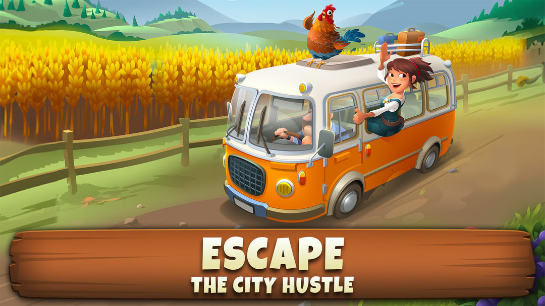 Sunrise Village: Farm Game screenshot game