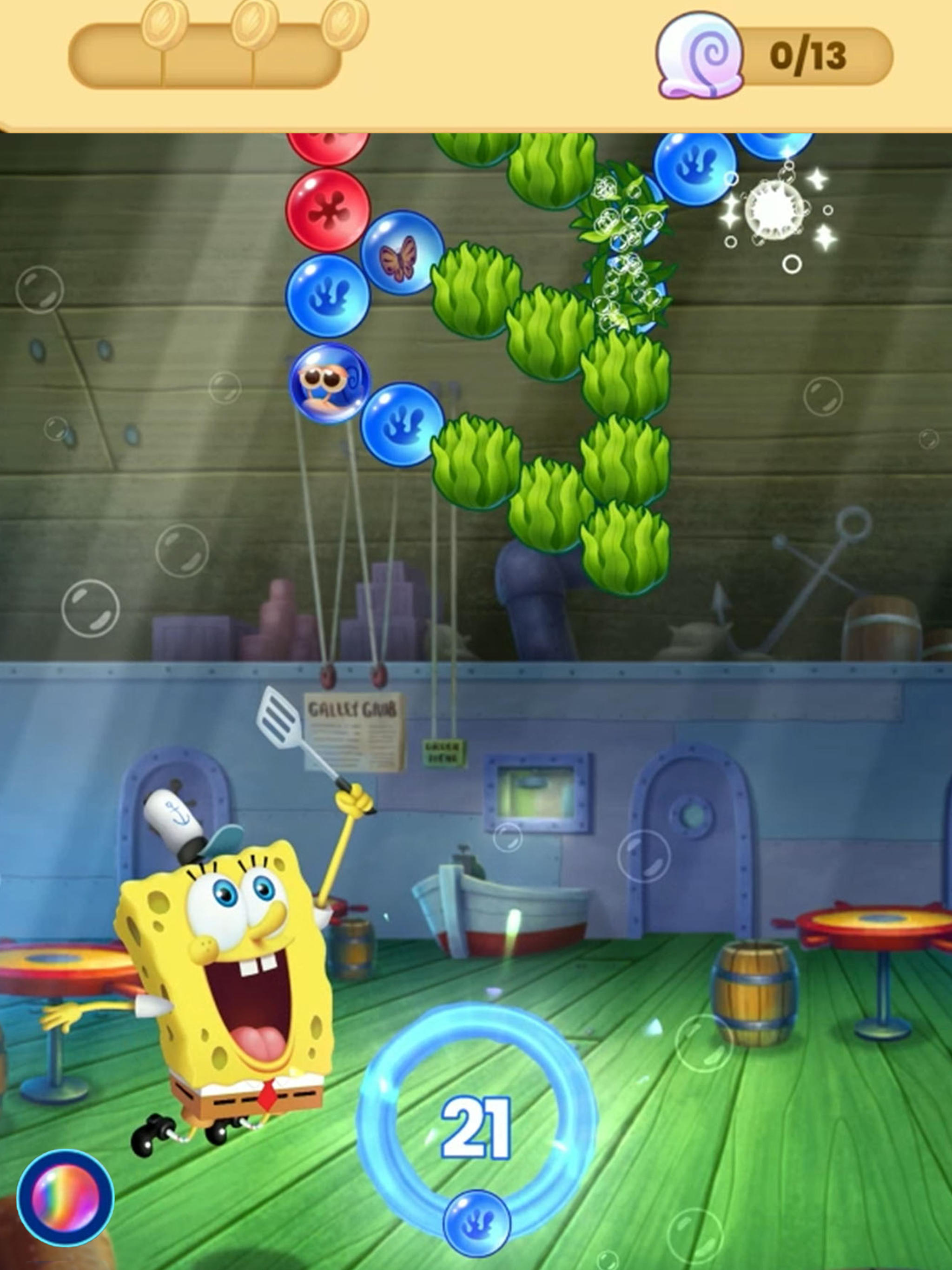 SpongeBob: Bubble Pop NETFLIX Game Screenshot