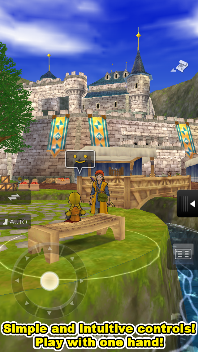 Dragon Quest VIII (3DS, Android, PS2, iOS) 게임 스크린 샷