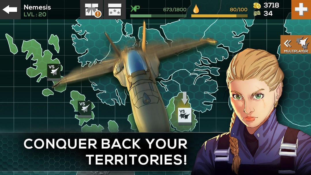 Nemesis: Air Combat (Unreleased) screenshot game