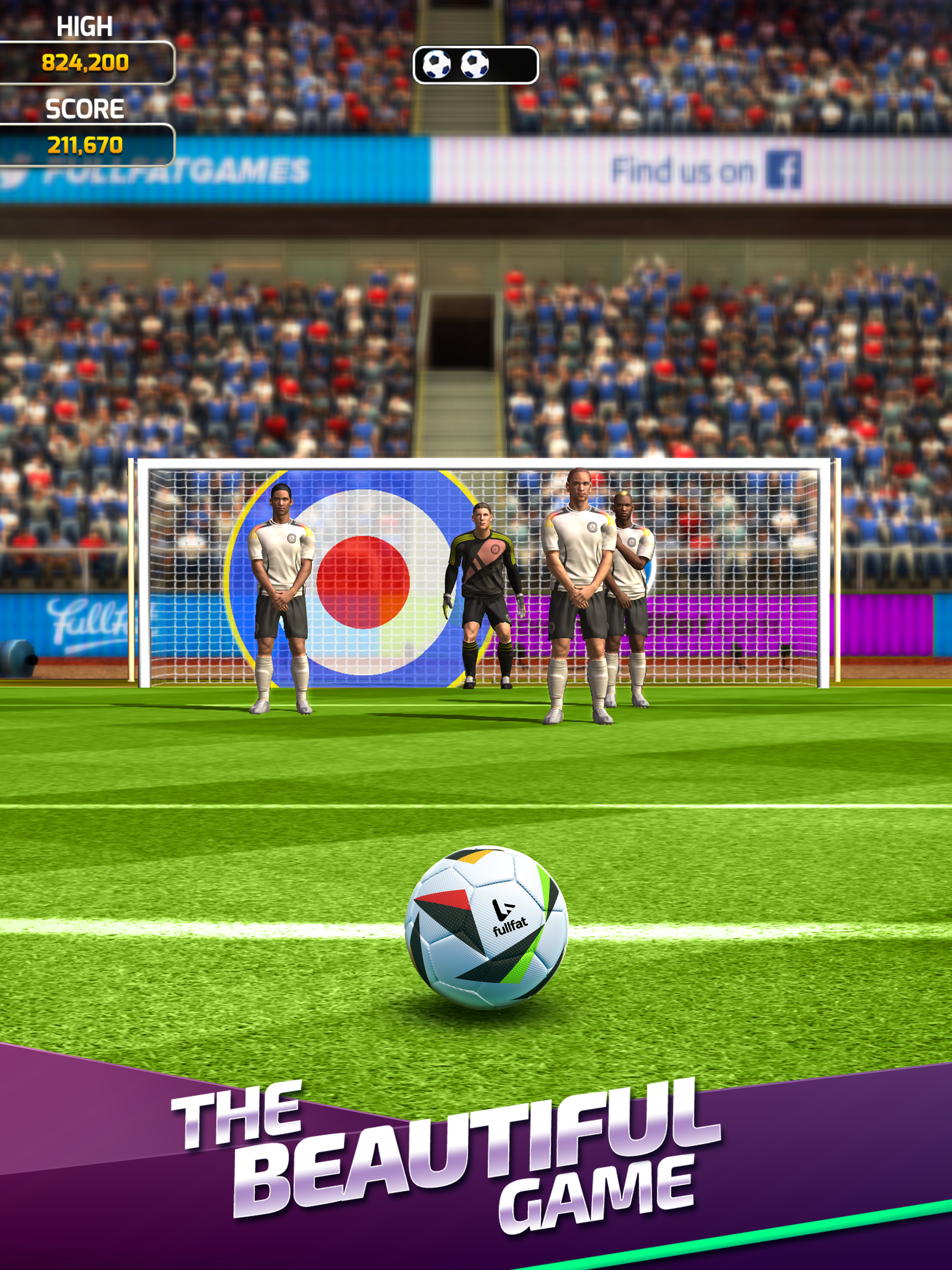 Flick Soccer 25 Game Screenshot
