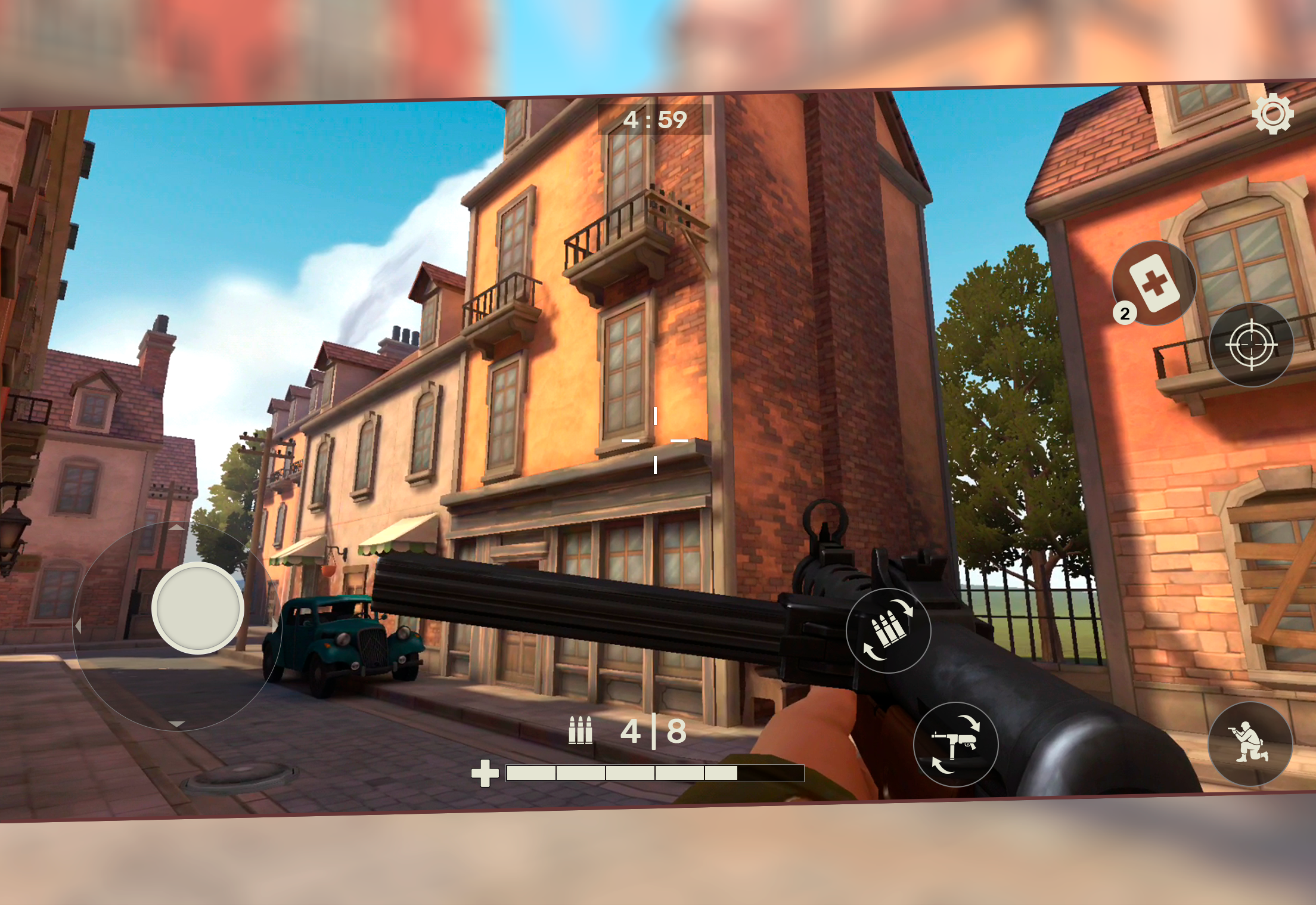 Frontline Guard: WW2 Online Sh Game Screenshot