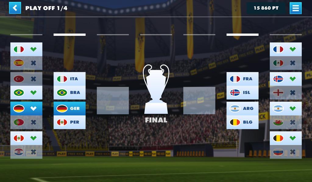 SOCCER FREE KICK WORLD CUP 17 Game Screenshot