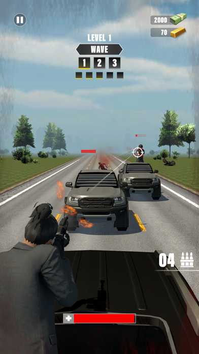 VIP Convoy Game Screenshot