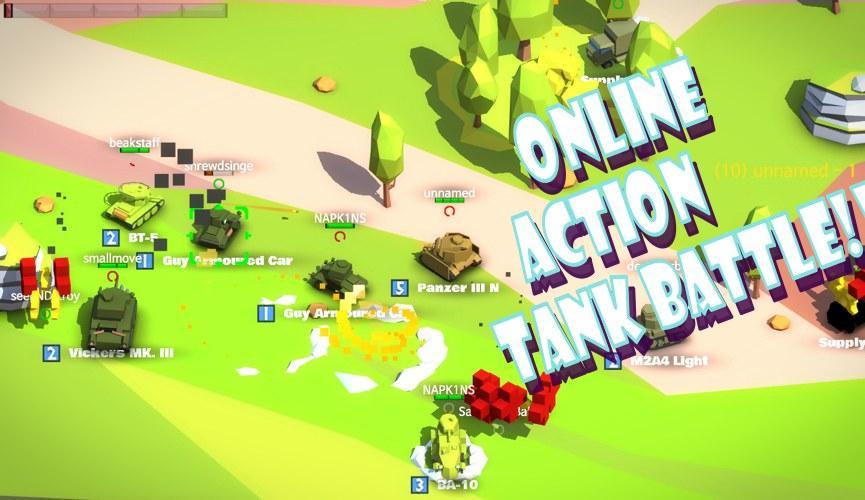 IronBlaster : Online Tank ゲームのスクリーンショット
