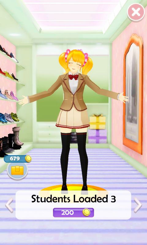 My Talking Girl screenshot game