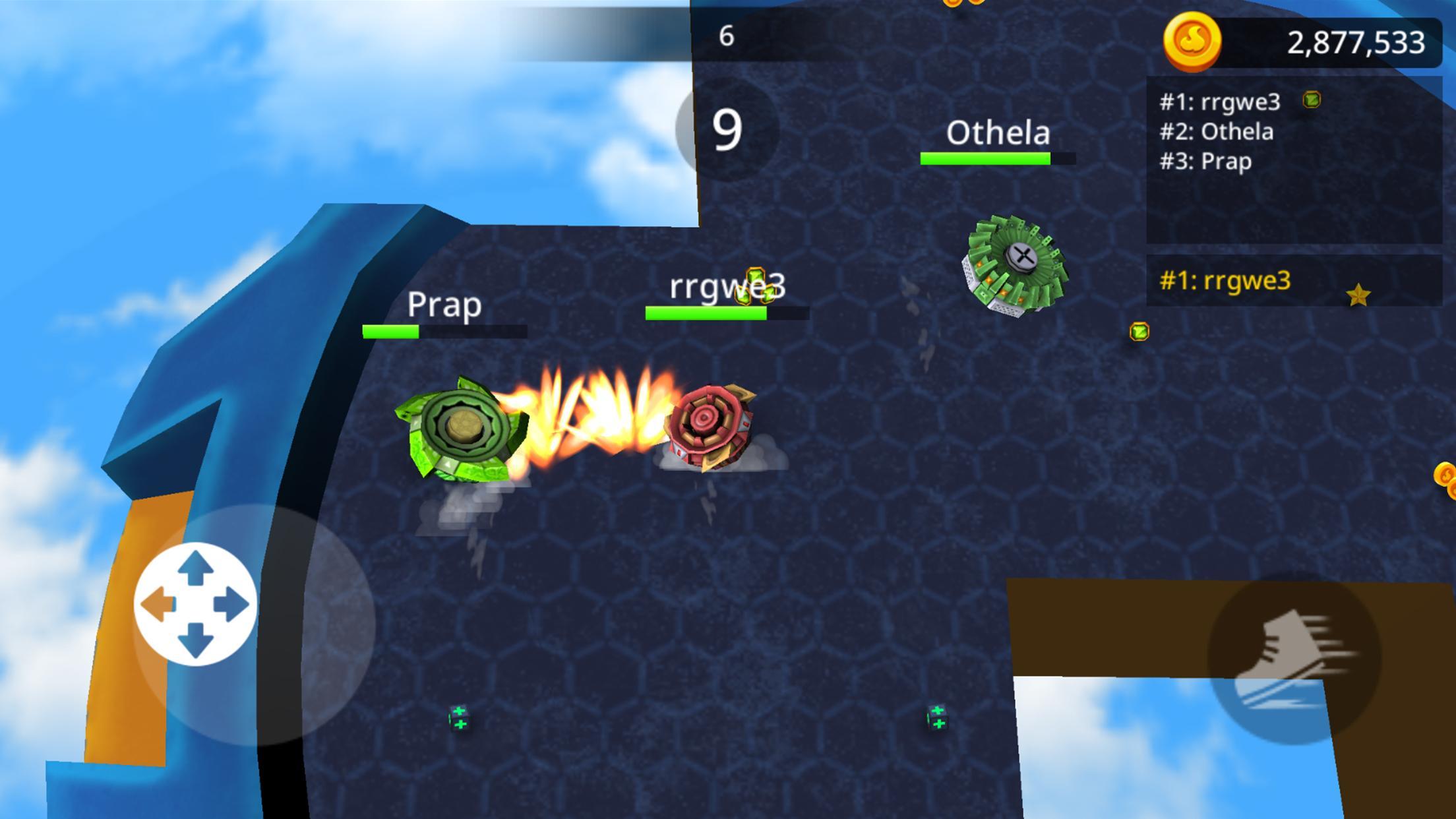 Spin Blade Battle .io - Burst God Stars Multiplay Game Screenshot