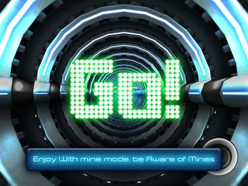 Tunnel Trouble 3D - Space Jet Game Screenshot