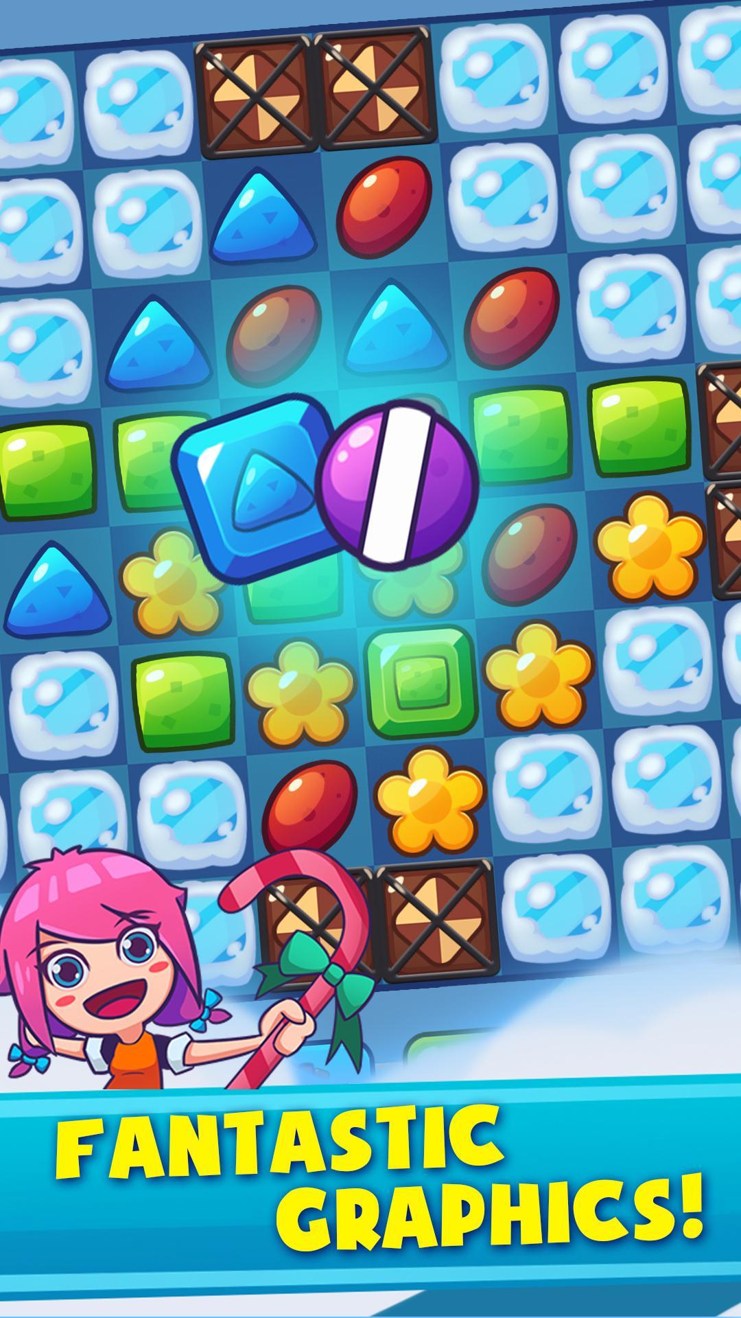 Tasty Candy: Match 3 Puzzle Games遊戲截圖