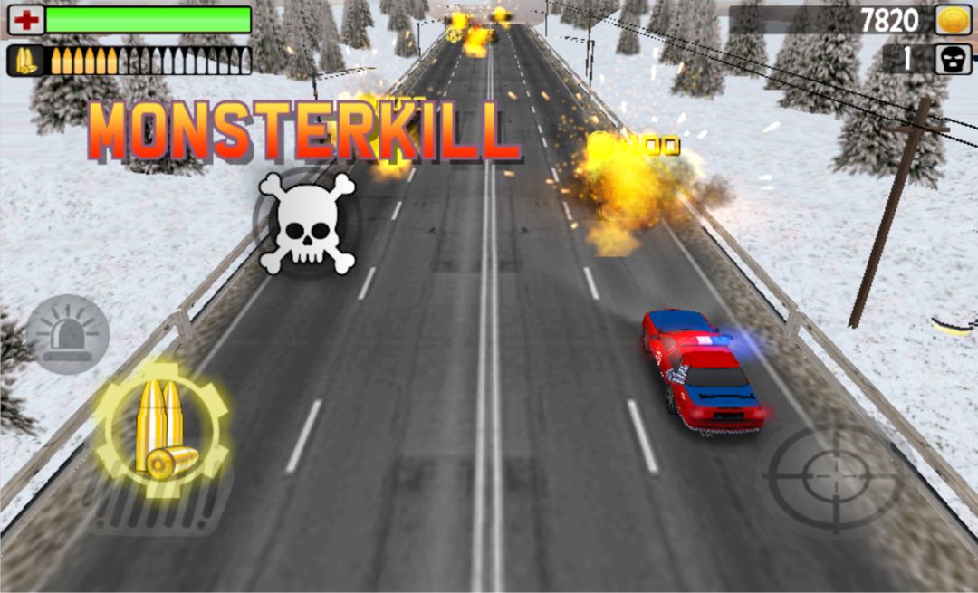 POLICE MONSTERKILL 3D screenshot game