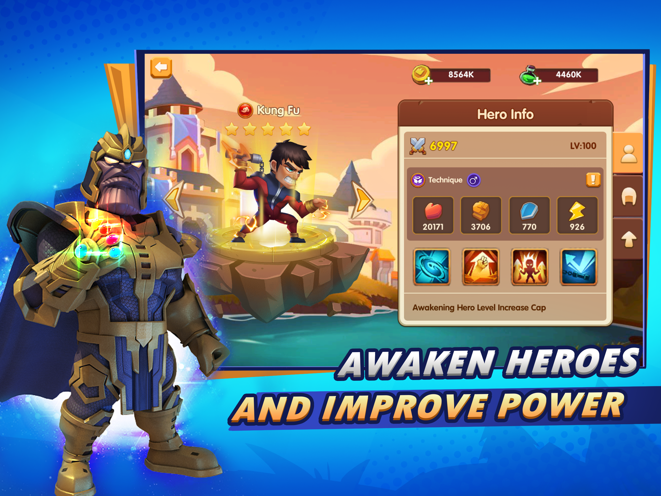 AFK Eternals: Fantasy Adventure - Idle RPG Arena Game Screenshot
