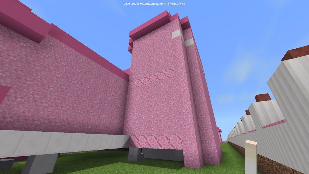 Pink princess house 2018 map for MCPE!遊戲截圖