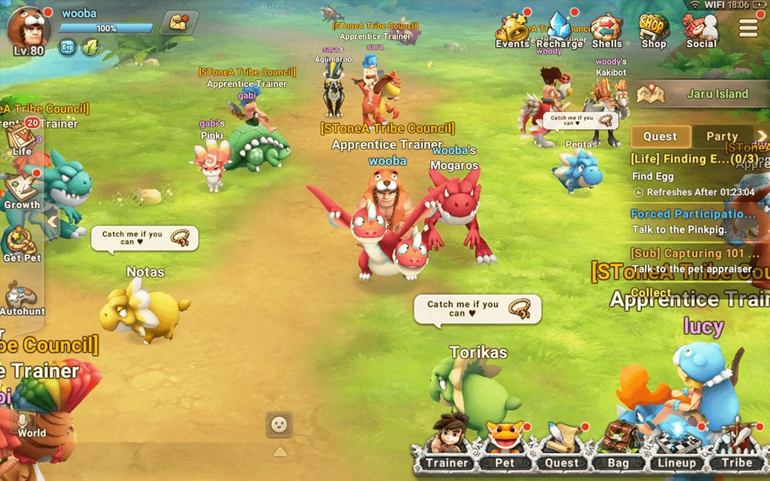 Screenshot of StoneAge World