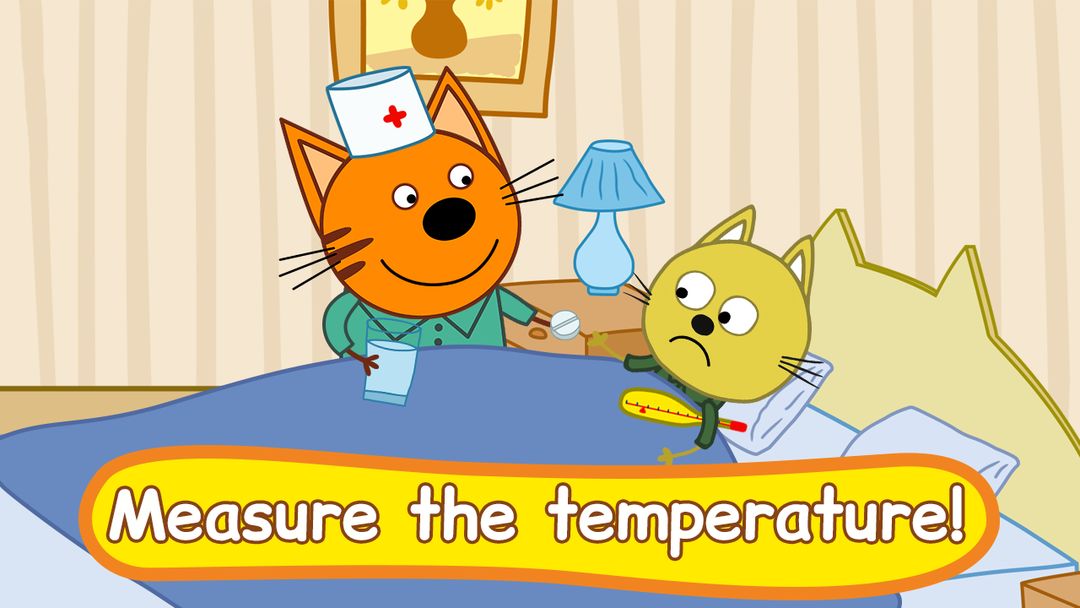 Kid-E-Cats: Rumah sakit untuk hewan. Suntikan screenshot game