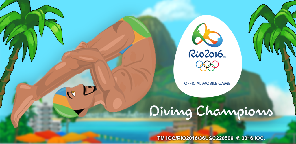 Banner of Rio 2016: Campeões de saltos ornamentais 1.50