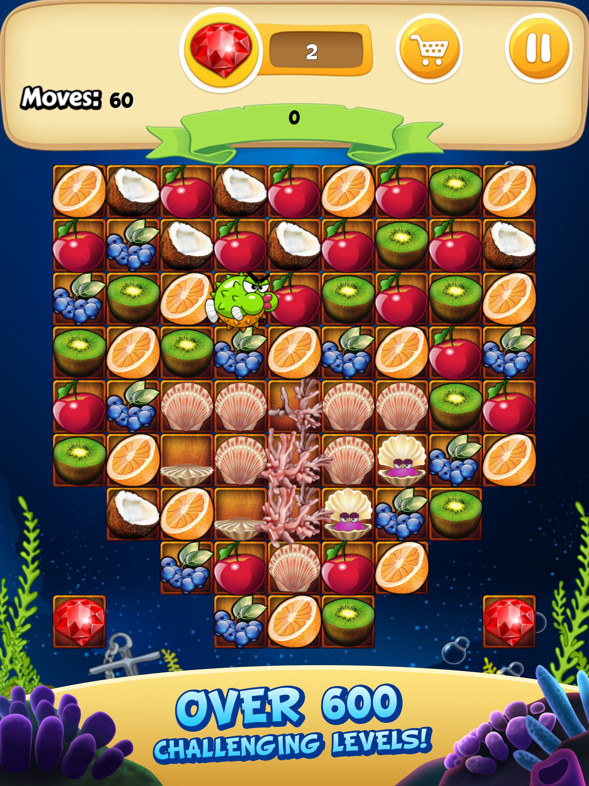 Cuplikan Layar Game Fruit Bump