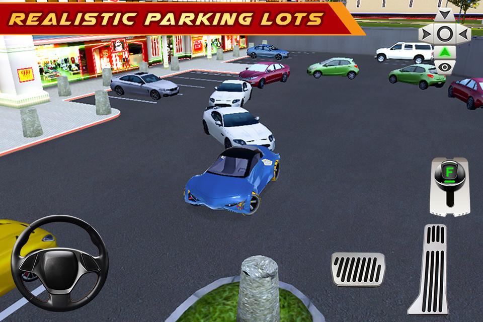 Shopping mall car clearance game