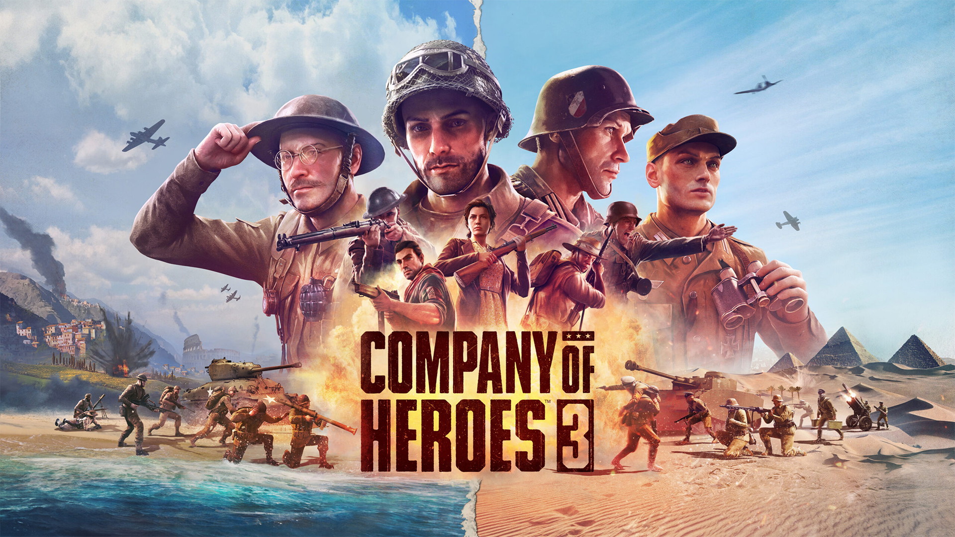 Banner of Company of Heroes 3 (พีซี) 
