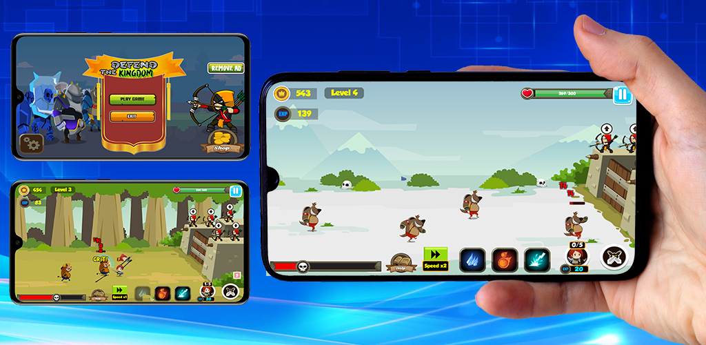 Screenshot of the video of Defend the Kingdom