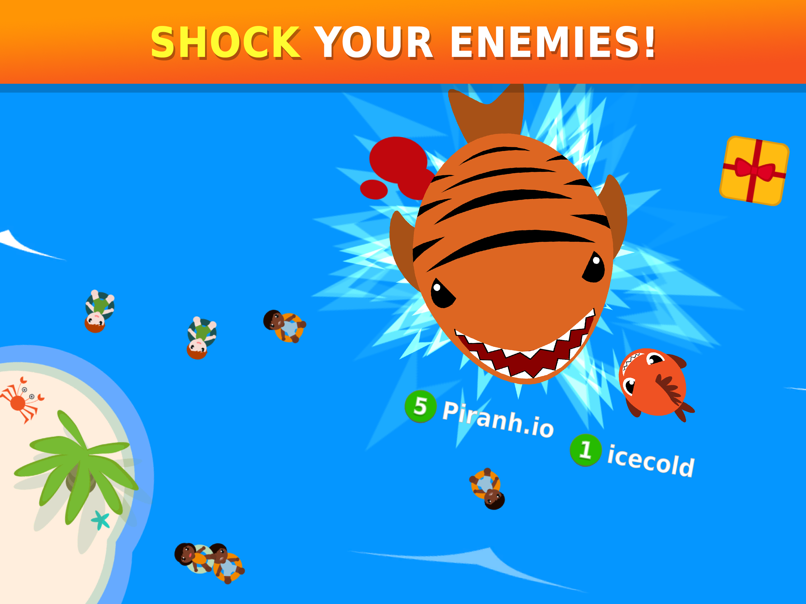 Piranh.io Game Screenshot