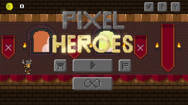 Screenshot 1 of Pixel Heroes - Endless Arcade Runner 1.7