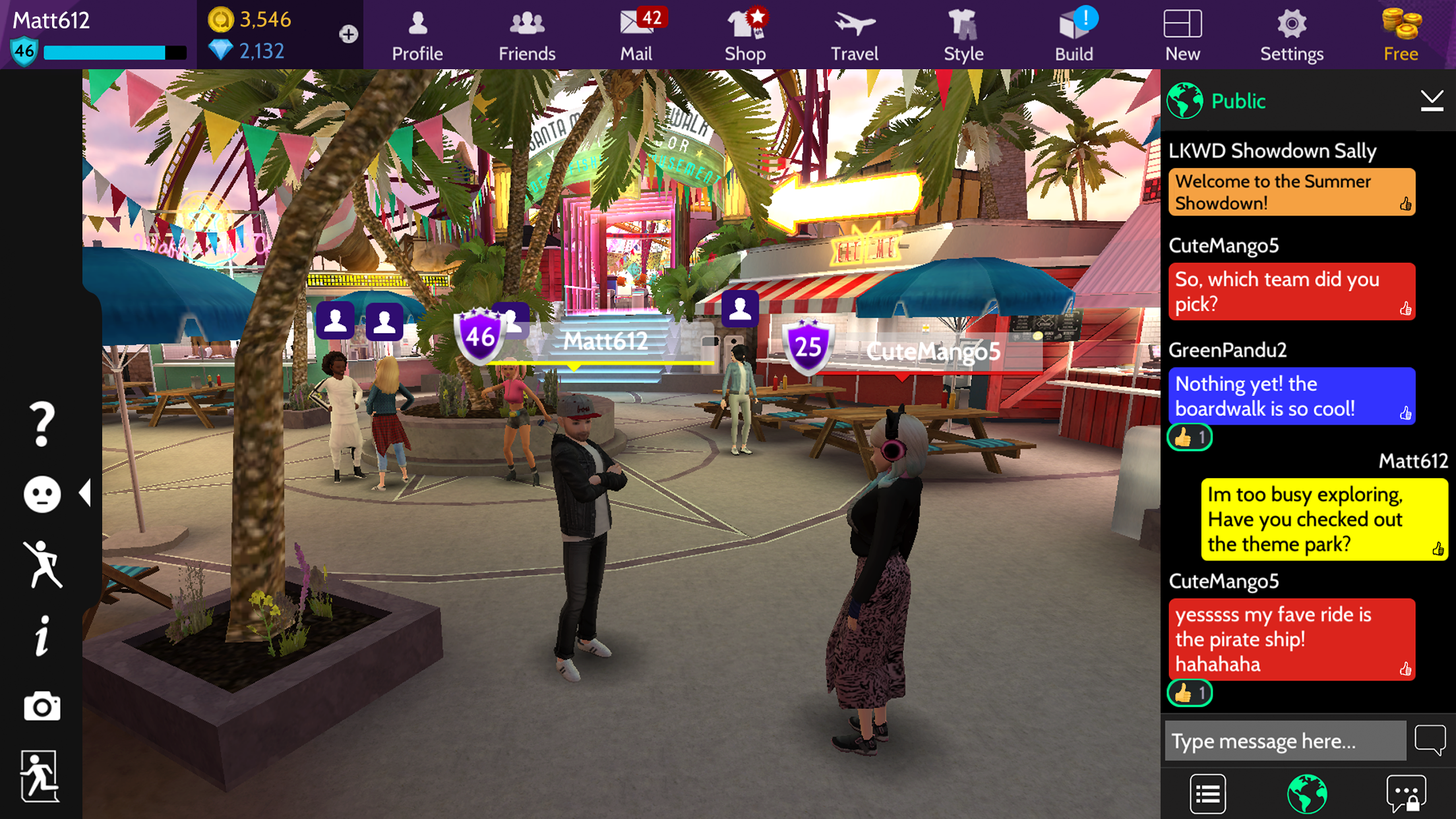 Avakin Life - 3D Virtual World Game Screenshot