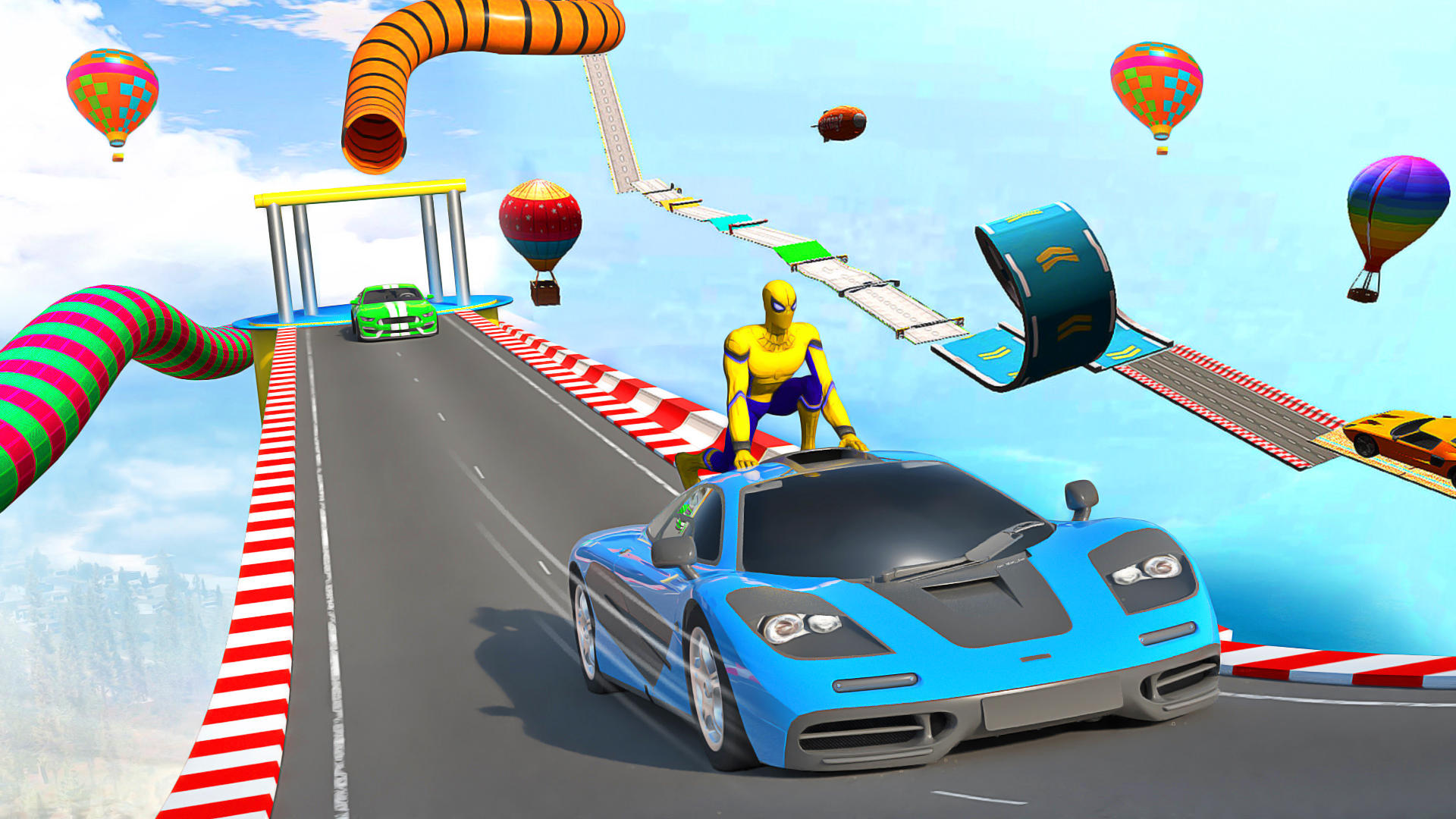 Screenshot of Extreme Formula Stunt Car Game