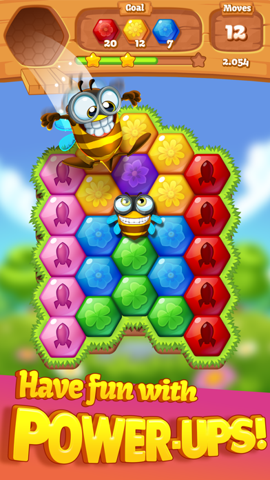 Bee Brilliant Blast Game Screenshot