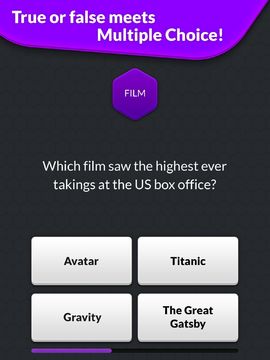 True or False: Quiz Battle Game Screenshot