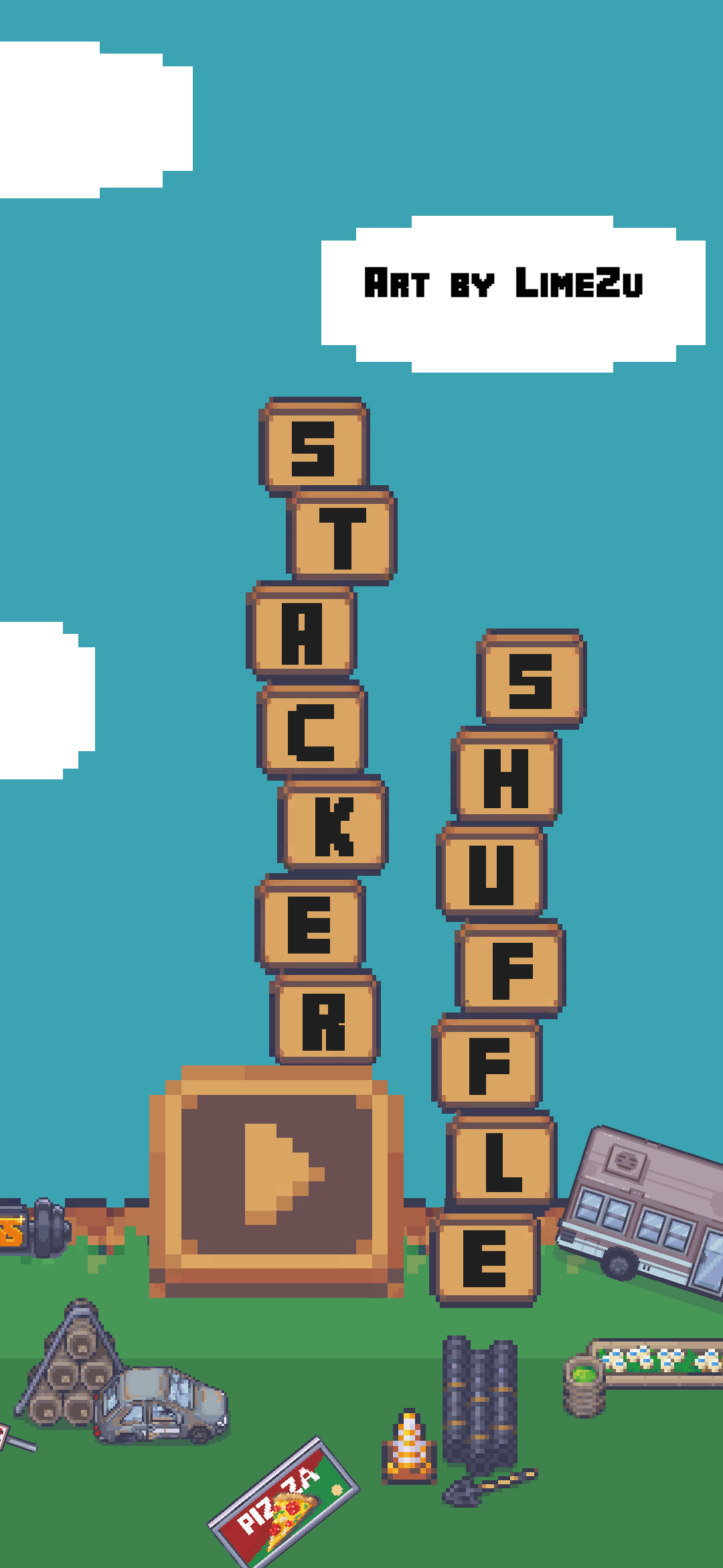 Stacker Shuffle Game Screenshot