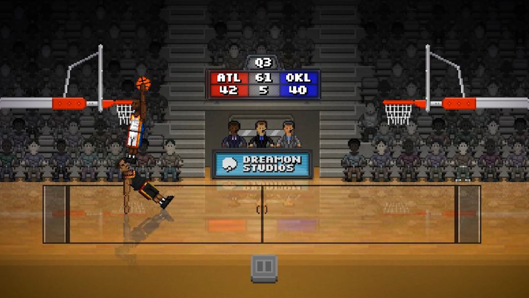 Screenshot of Bouncy Basketball