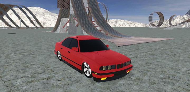 Banner of E46 drift and racing area simulator 2017 