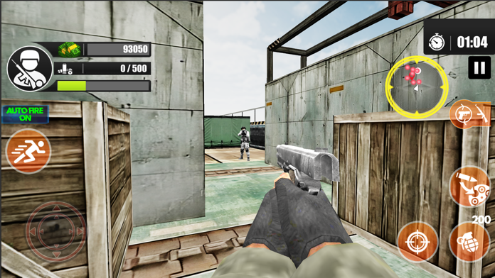 Shooting Game Modern Combat 3D 게임 스크린샷