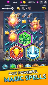 Squad Match - Puzzle Heroes Game Screenshot