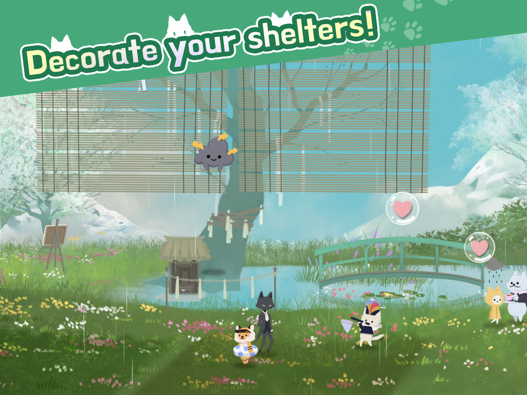 Cat Shelter and Animal Friends screenshot game