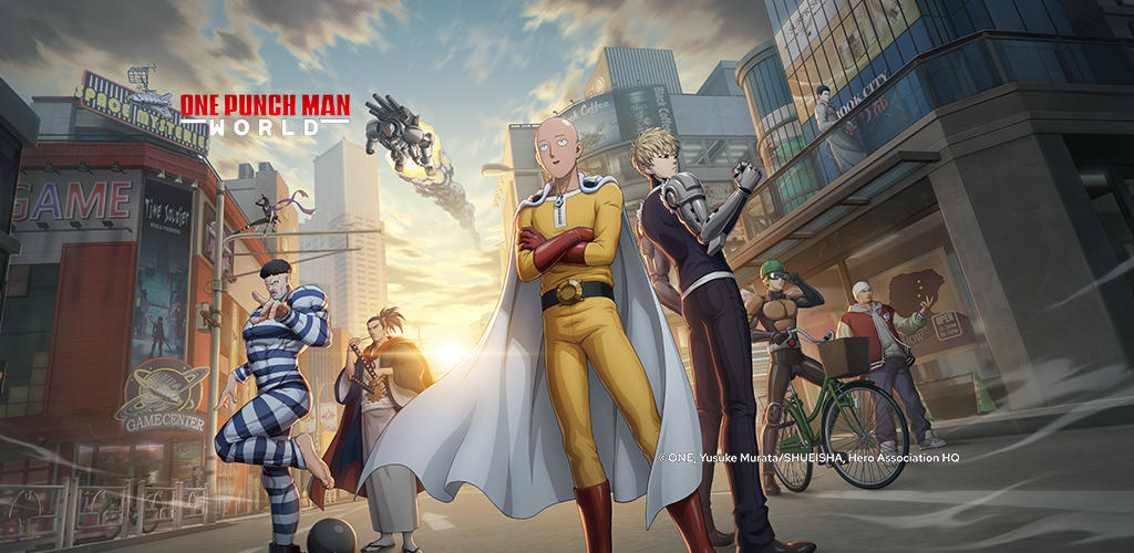 Screenshot of the video of ONE PUNCH MAN: WORLD