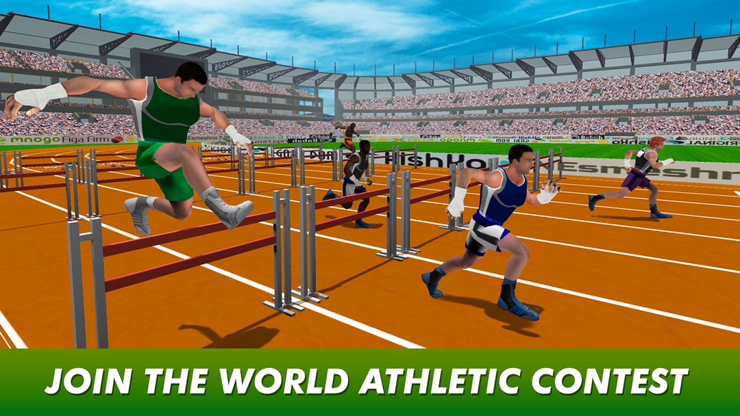 Athletics Running Race screenshot game