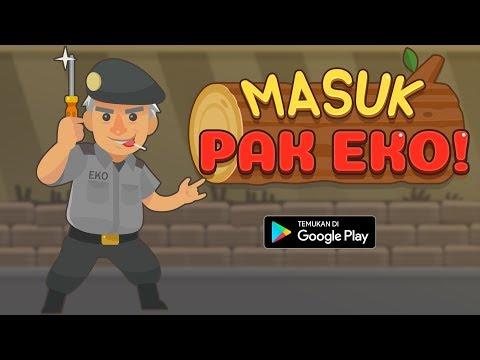 Screenshot of the video of Masuk Pak Eko