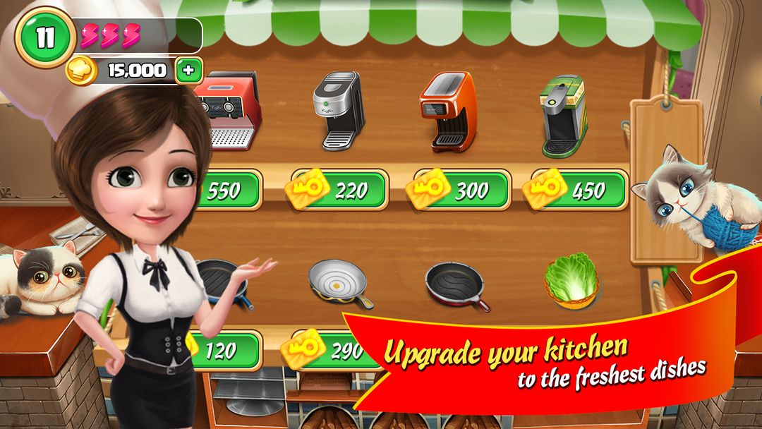 Screenshot of Cooking challenge - crazy kitchen chef restaurant