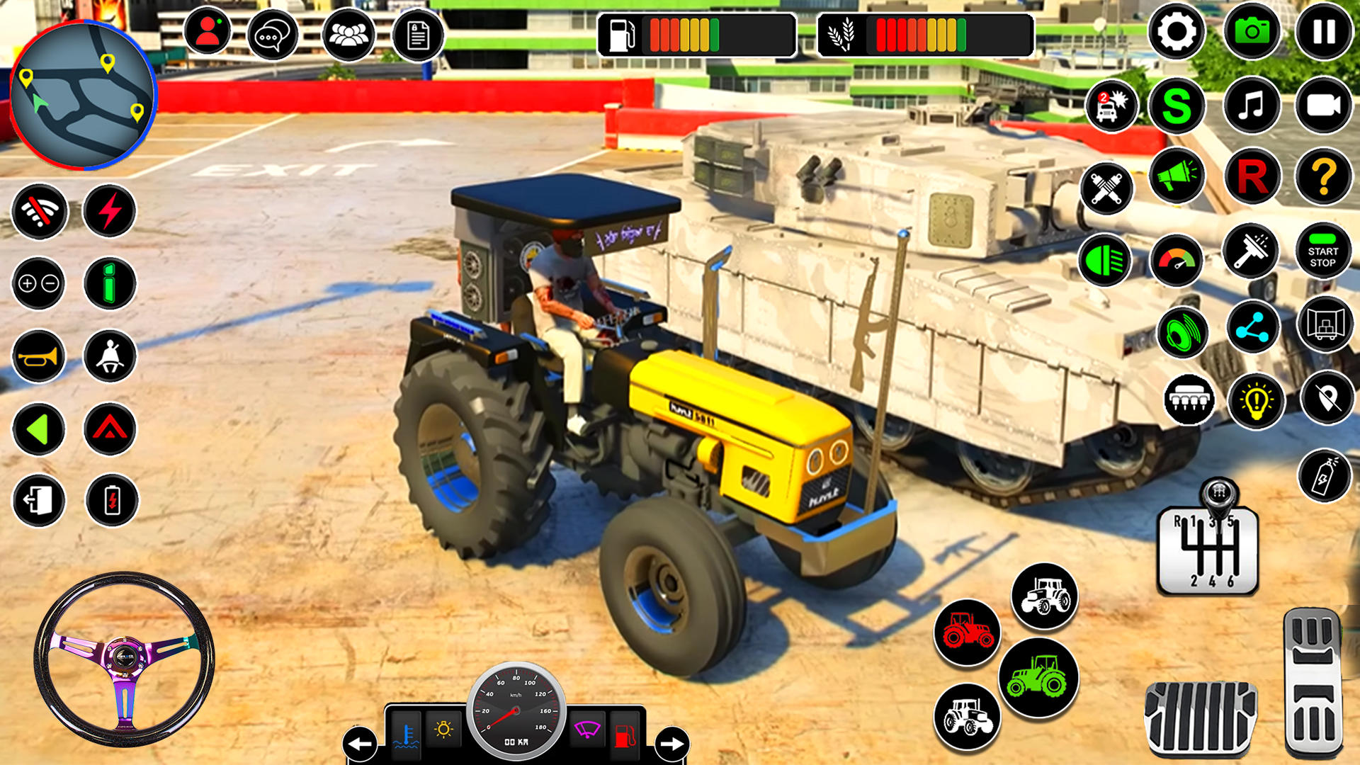 Indian Tractor Farming Game 3D 遊戲截圖