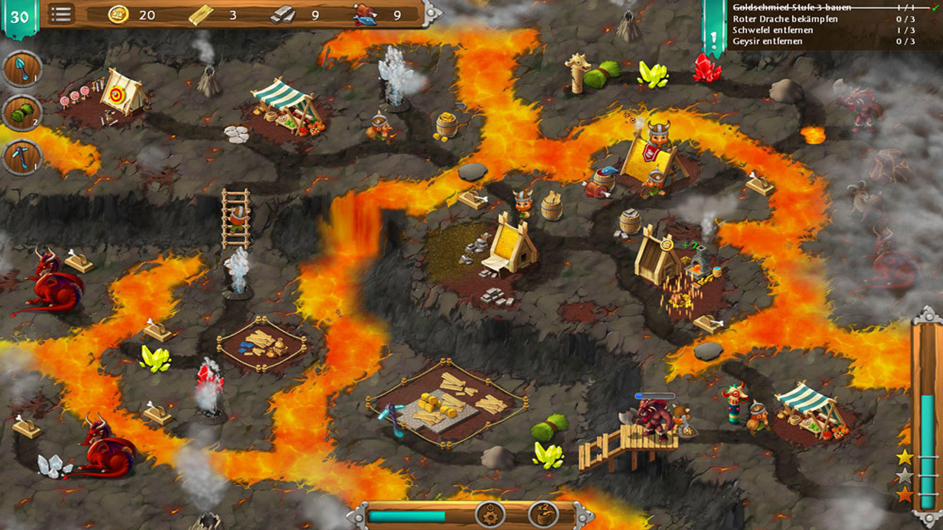 Northland Heroes Game Screenshot