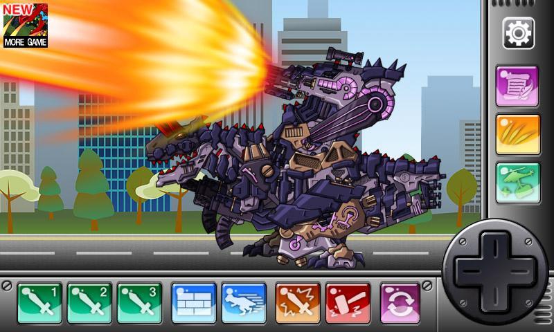 Dino Robot - Carnotaurus Game Screenshot