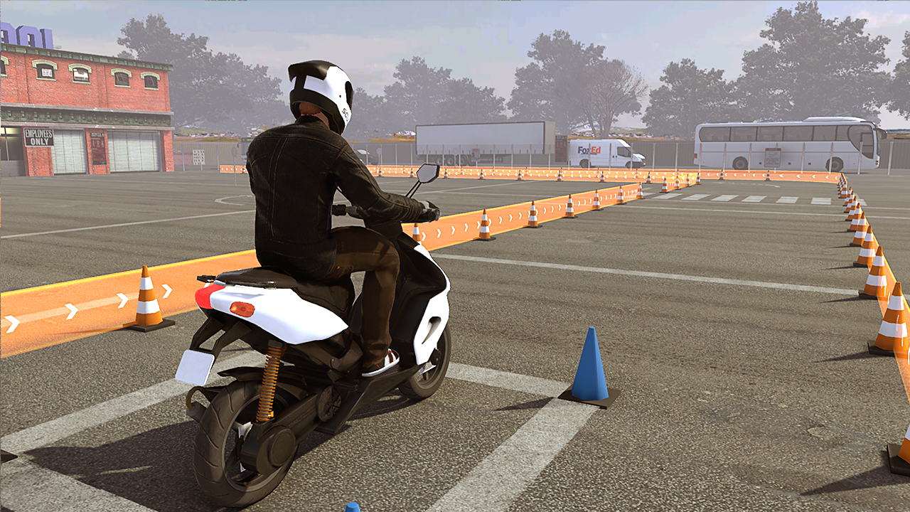 Screenshot 1 of RX 100 Bike Game: Paradahan ng Bike 11.8